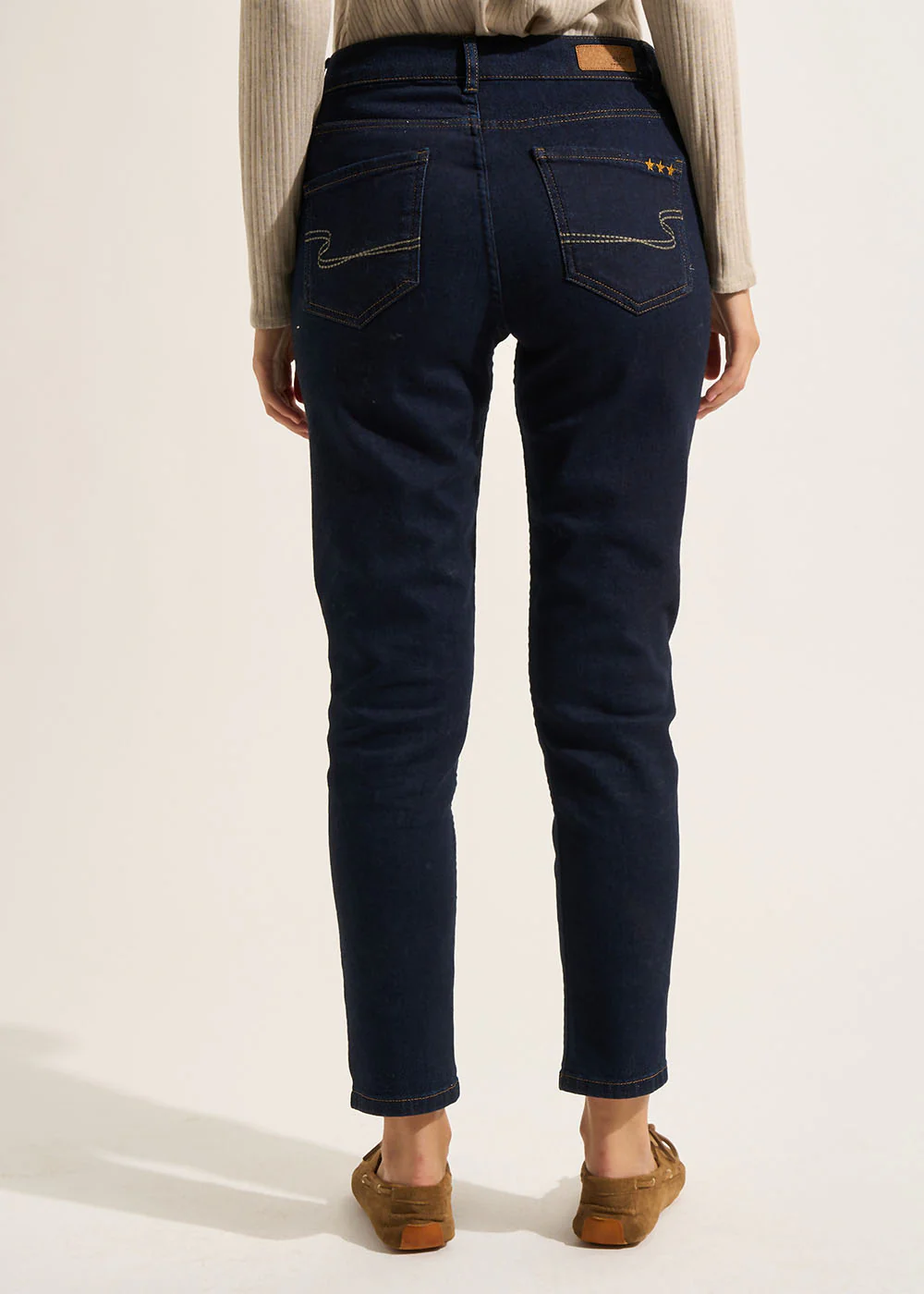 Jean boyfriend à cinq poches - Image 3