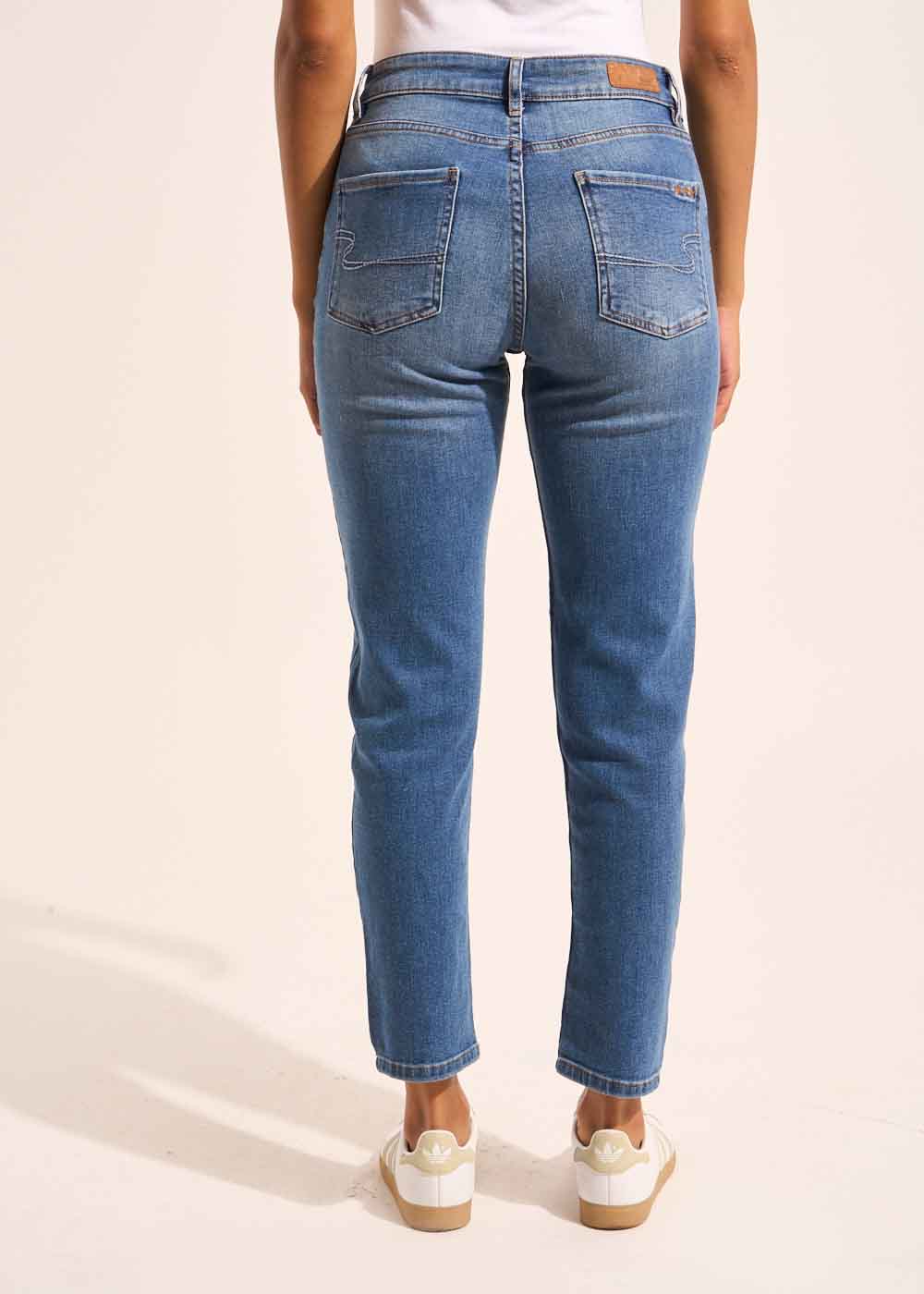 Jean boyfriend à cinq poches - Image 3