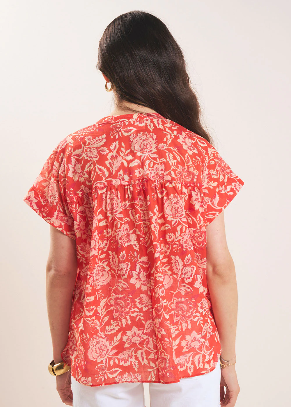 Chemise imprimée en coton - Image 3