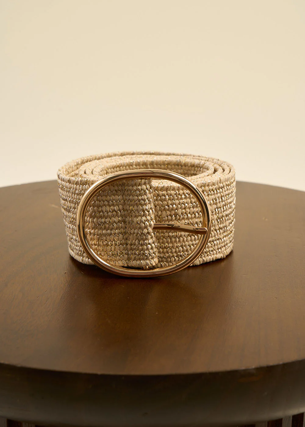 Ceinture en Rafia fil lurex - Image 2