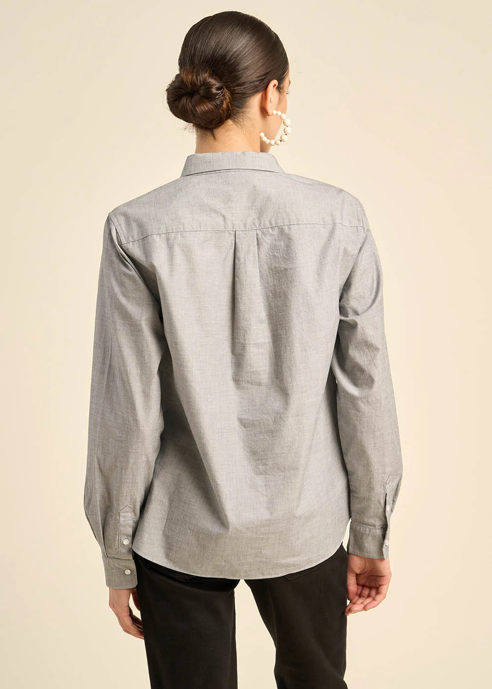 Chemise cintrée à manches longues - Image 3