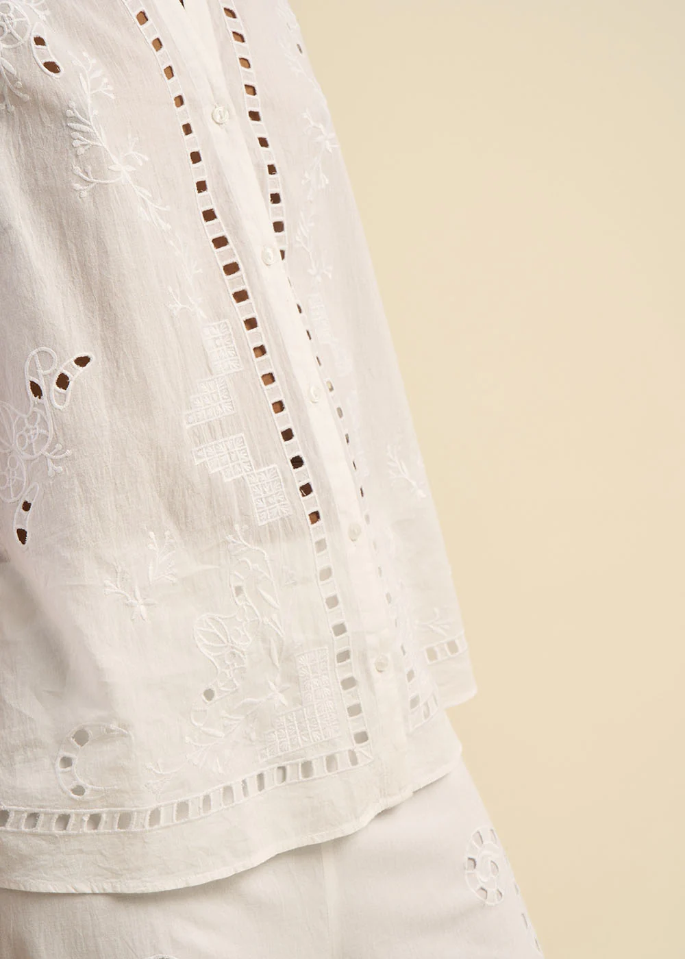Chemise sans manches brodée - Image 5