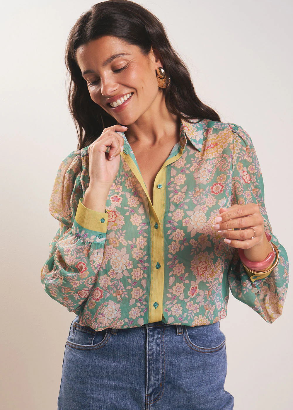 Chemise à imprimé d’inspiration japonaise - Image 5