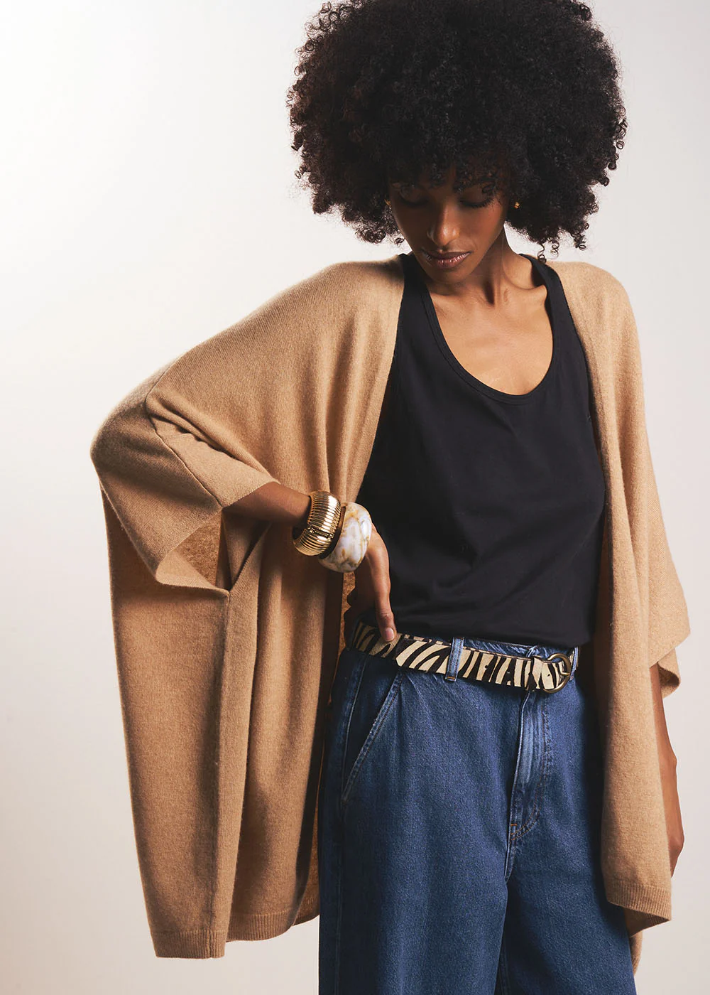 Gilet coupe ample en cachemire - Image 5