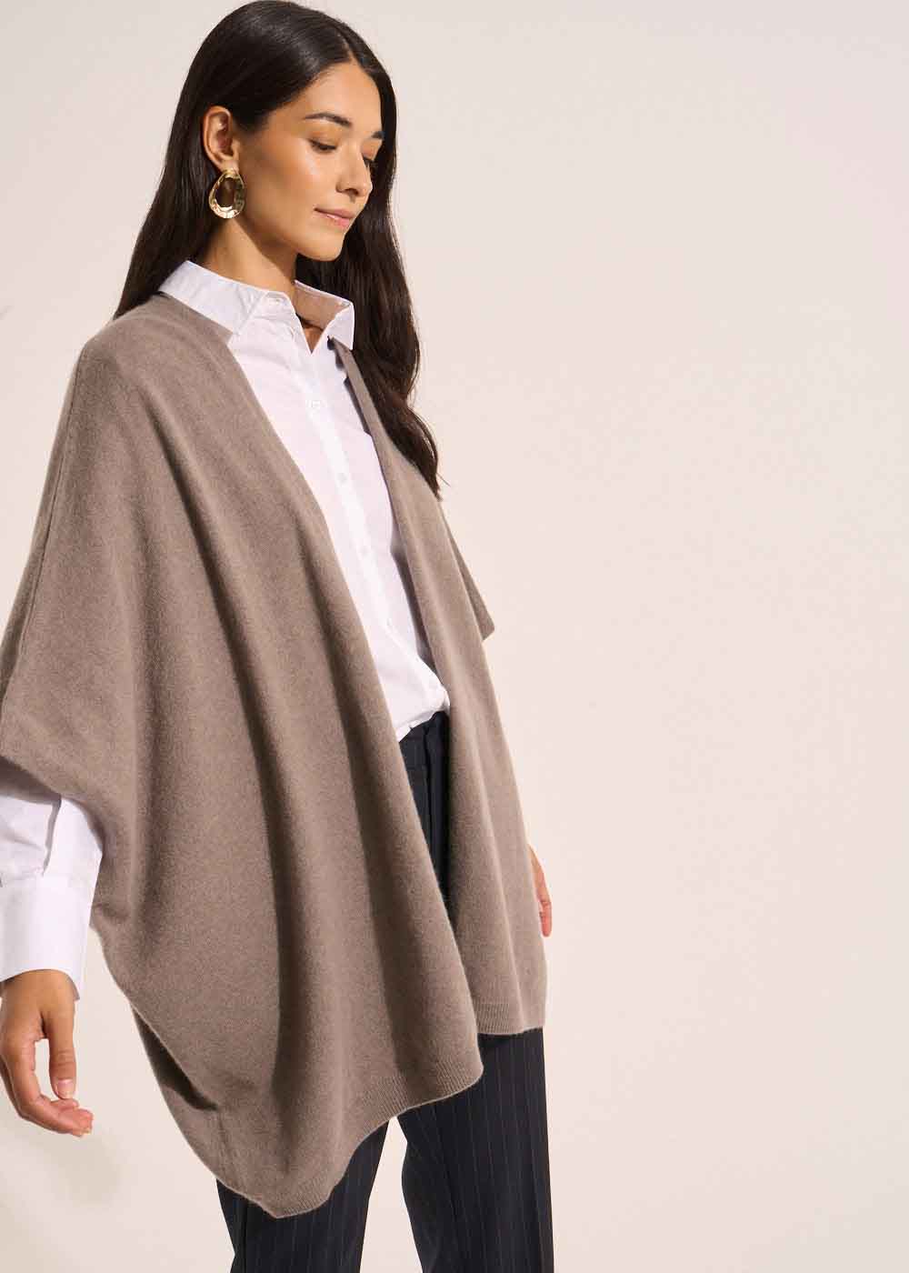 Gilet coupe ample en cachemire - Image 4