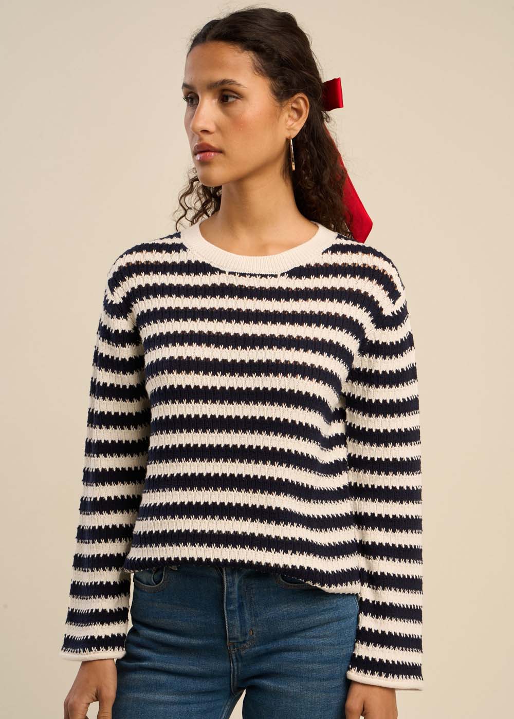 Pull motif marinière - Image 6