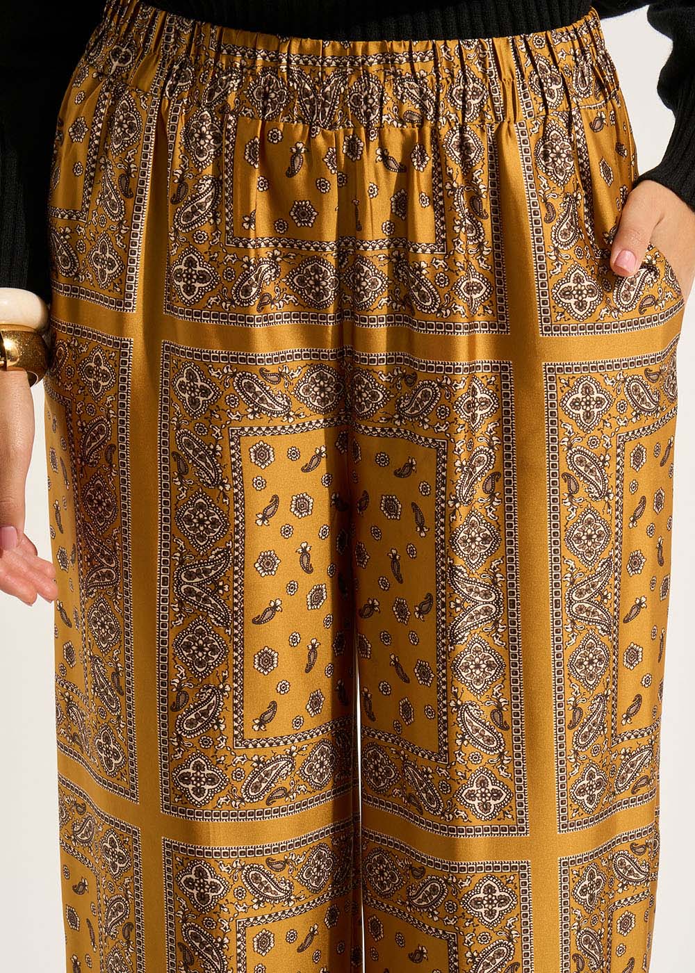 Pantalon fluide imprimé - Image 2