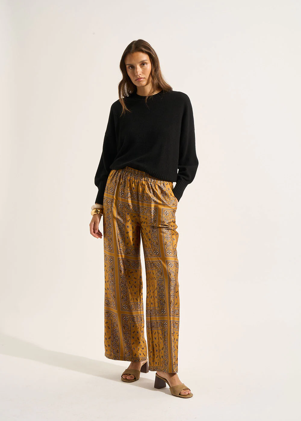 Pantalon fluide imprimé - Image 4