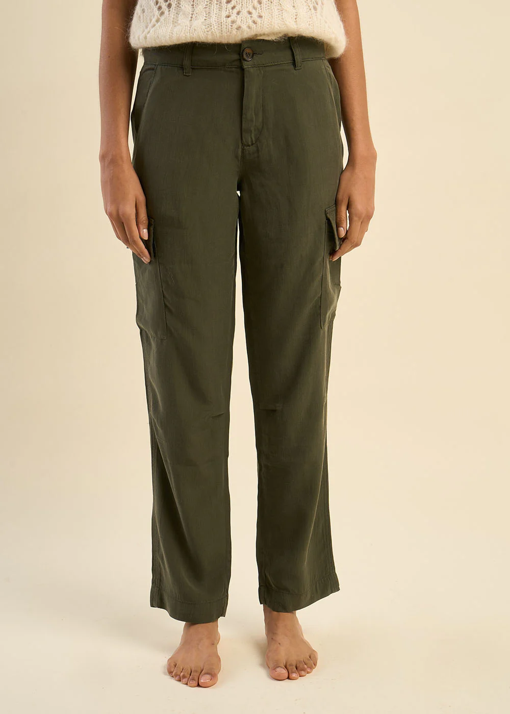 Pantalon cargo coupe droite - Image 4