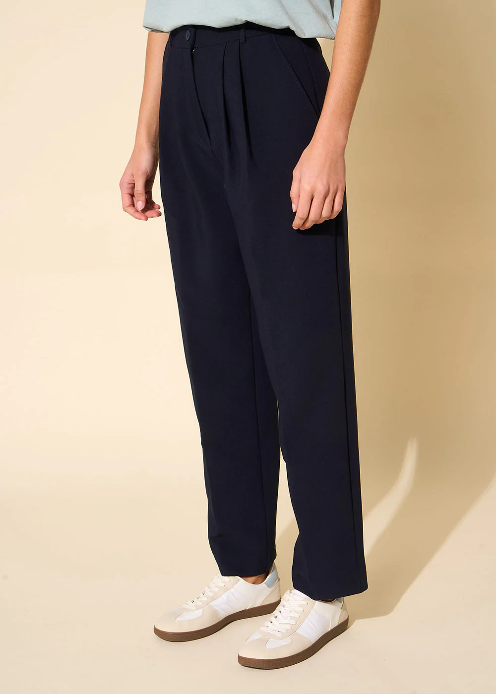 Pantalon tailleur taille haute - Image 4