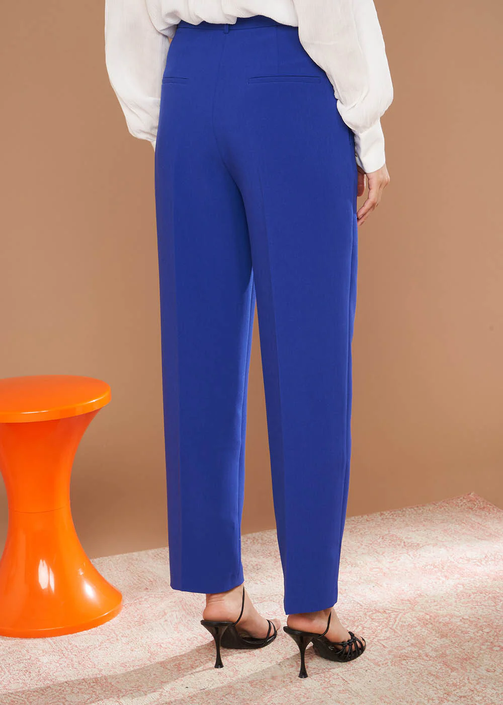 Pantalon tailleur taille haute - Image 5