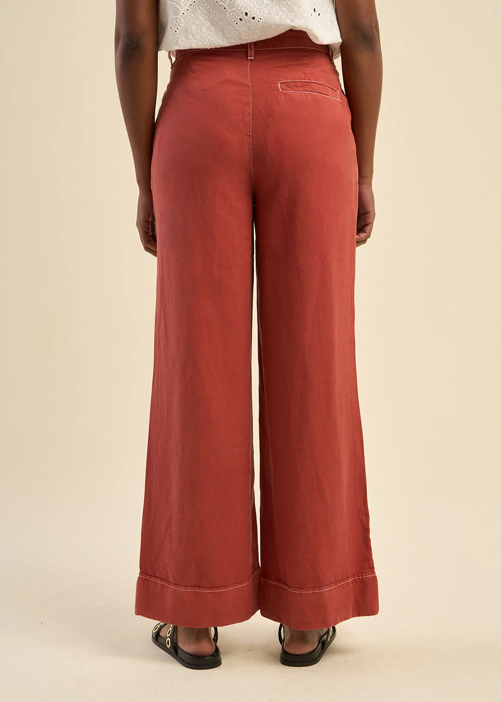 Pantalon jambe large - Image 3