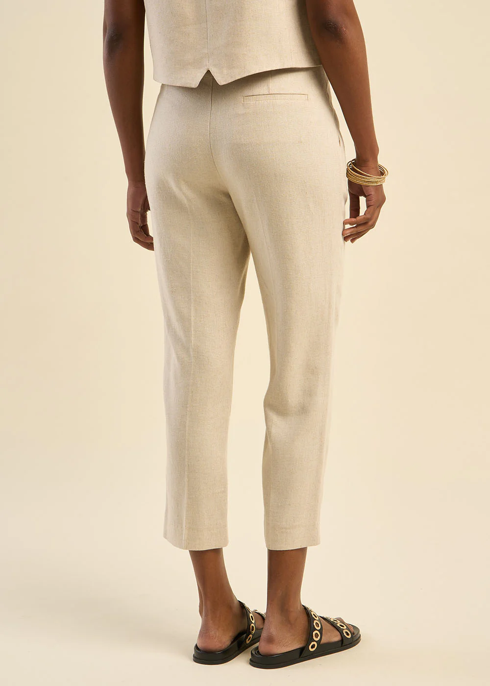 Pantalon carotte 7/8ème - Image 3