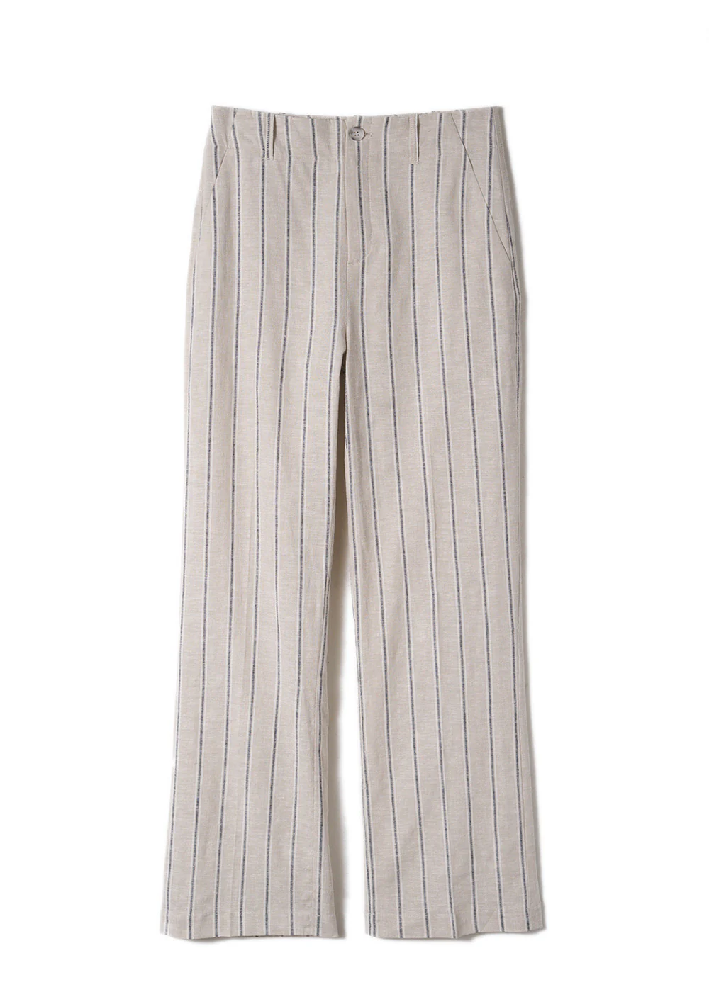 Pantalon large et habillé à fines rayures - Image 7