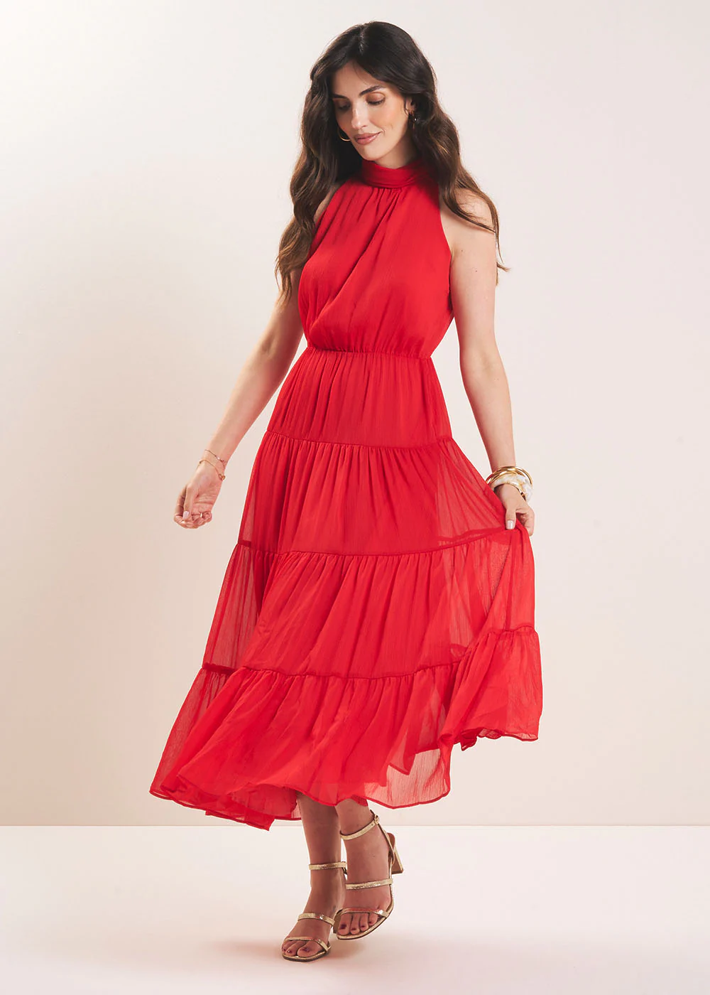 Robe longue fluide - Image 3