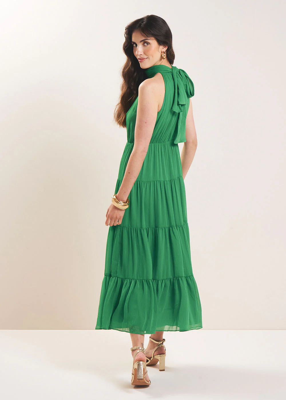 Robe longue fluide - Image 3