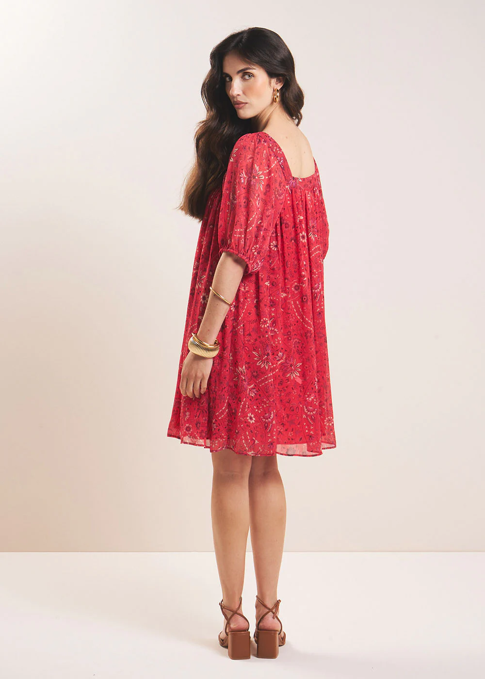 Robe imprimée courte - Image 3