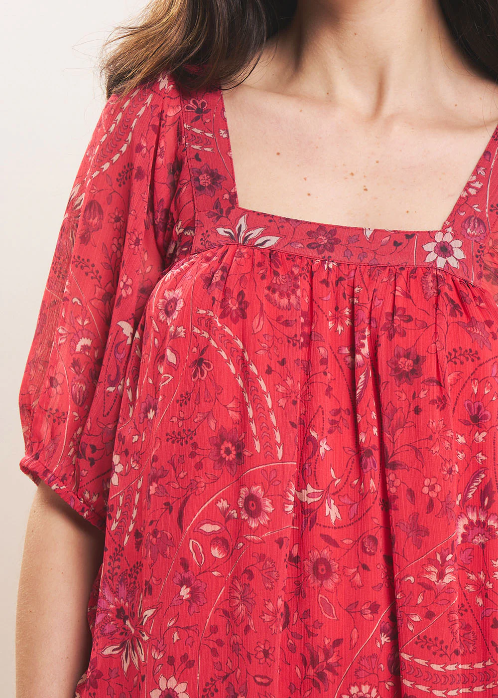 Robe imprimée courte - Image 4