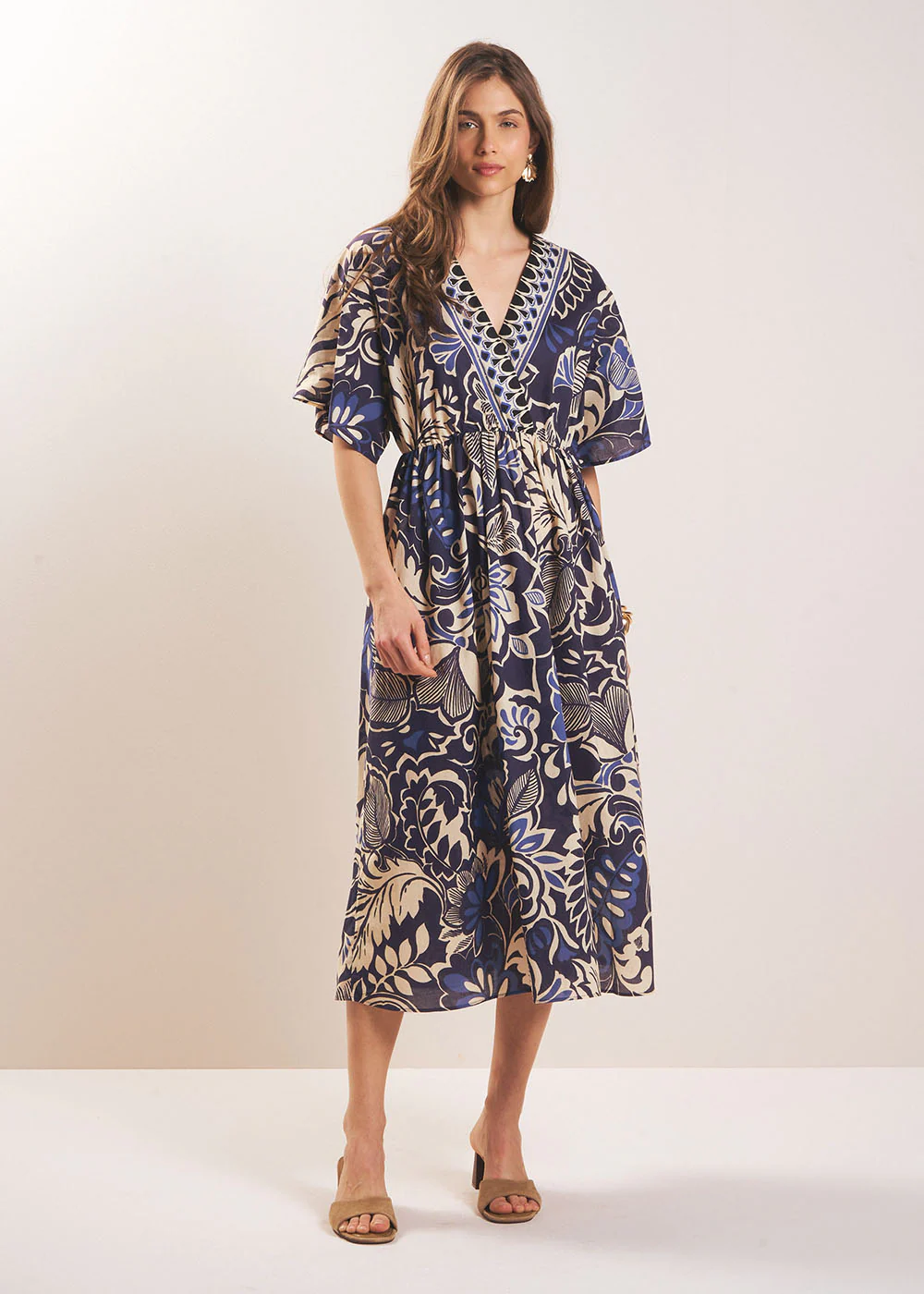 Robe kimono imprimé - Image 6
