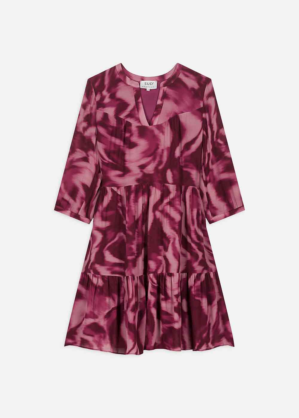 Robe imprimée avec volants - Image 6