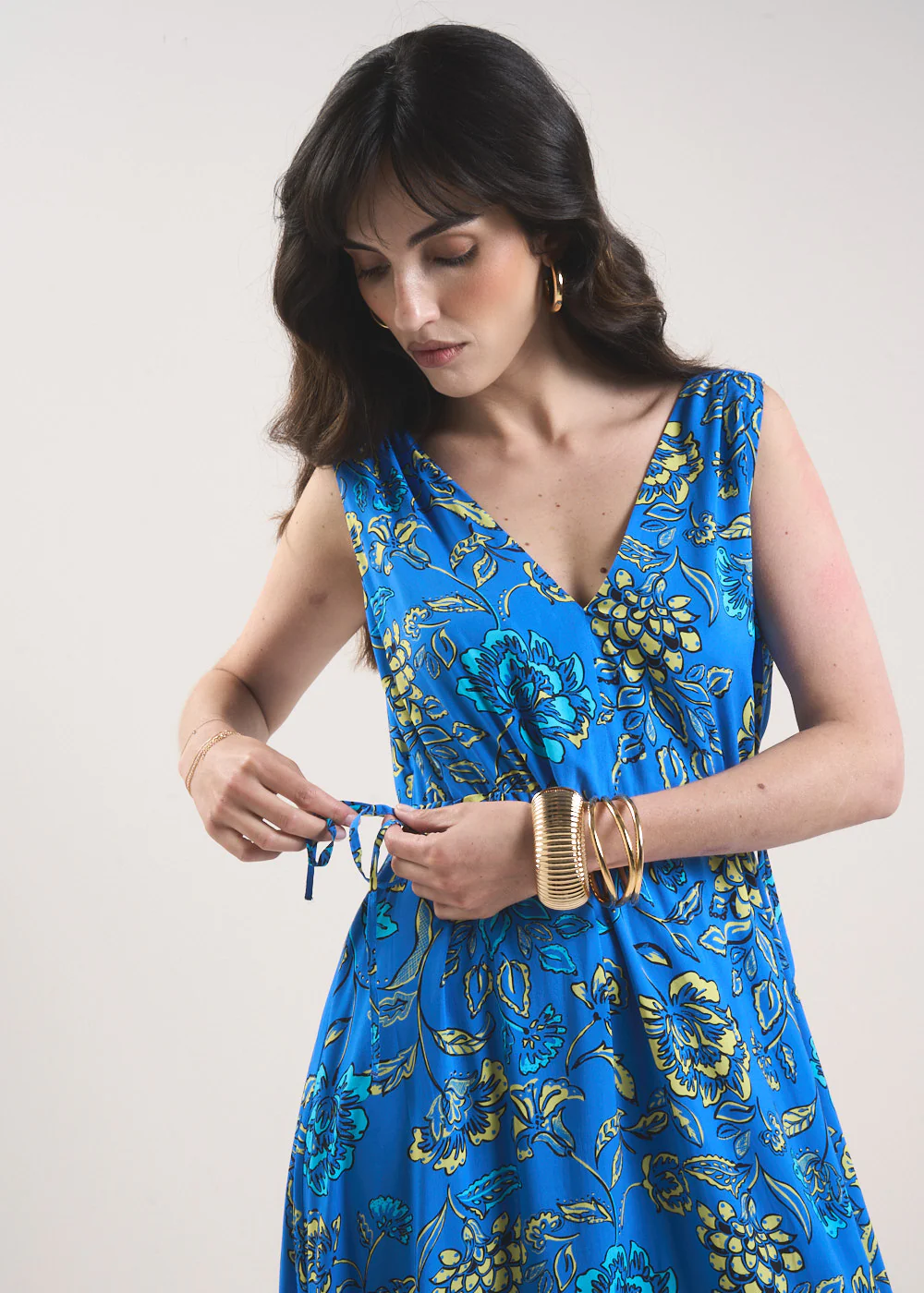 Robe midi imprimée - Image 4