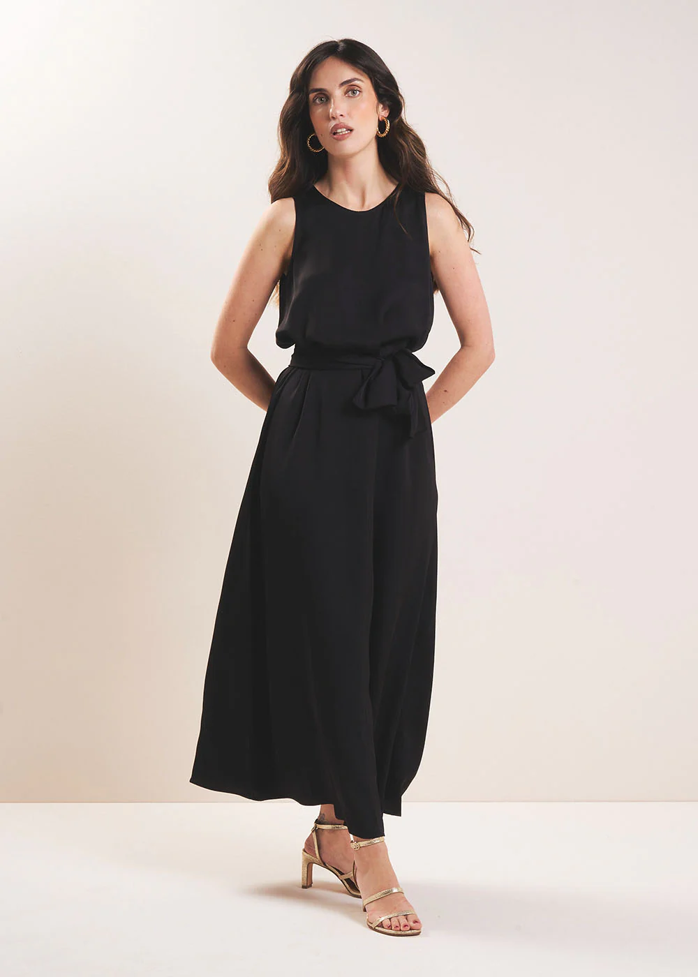 Robe longue satinée - Image 5