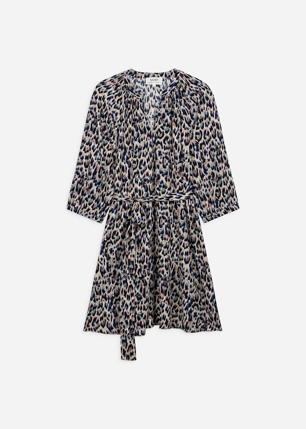Robe courte imprimée léopard - Image 7
