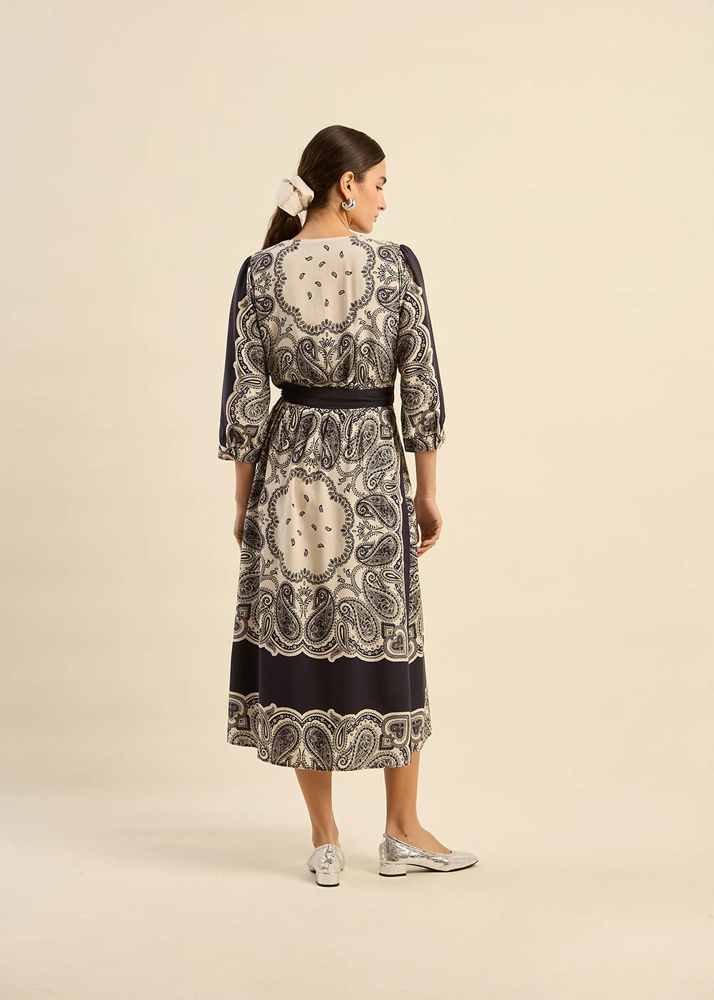 Robe Longue à motifs paisley - Image 3