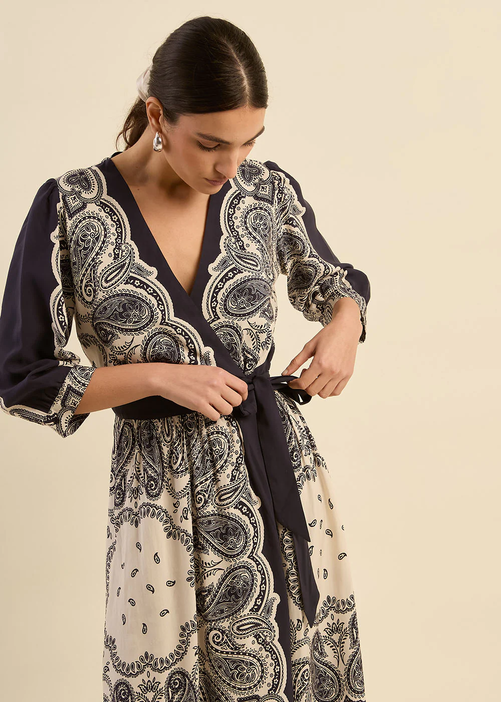 Robe Longue à motifs paisley - Image 5
