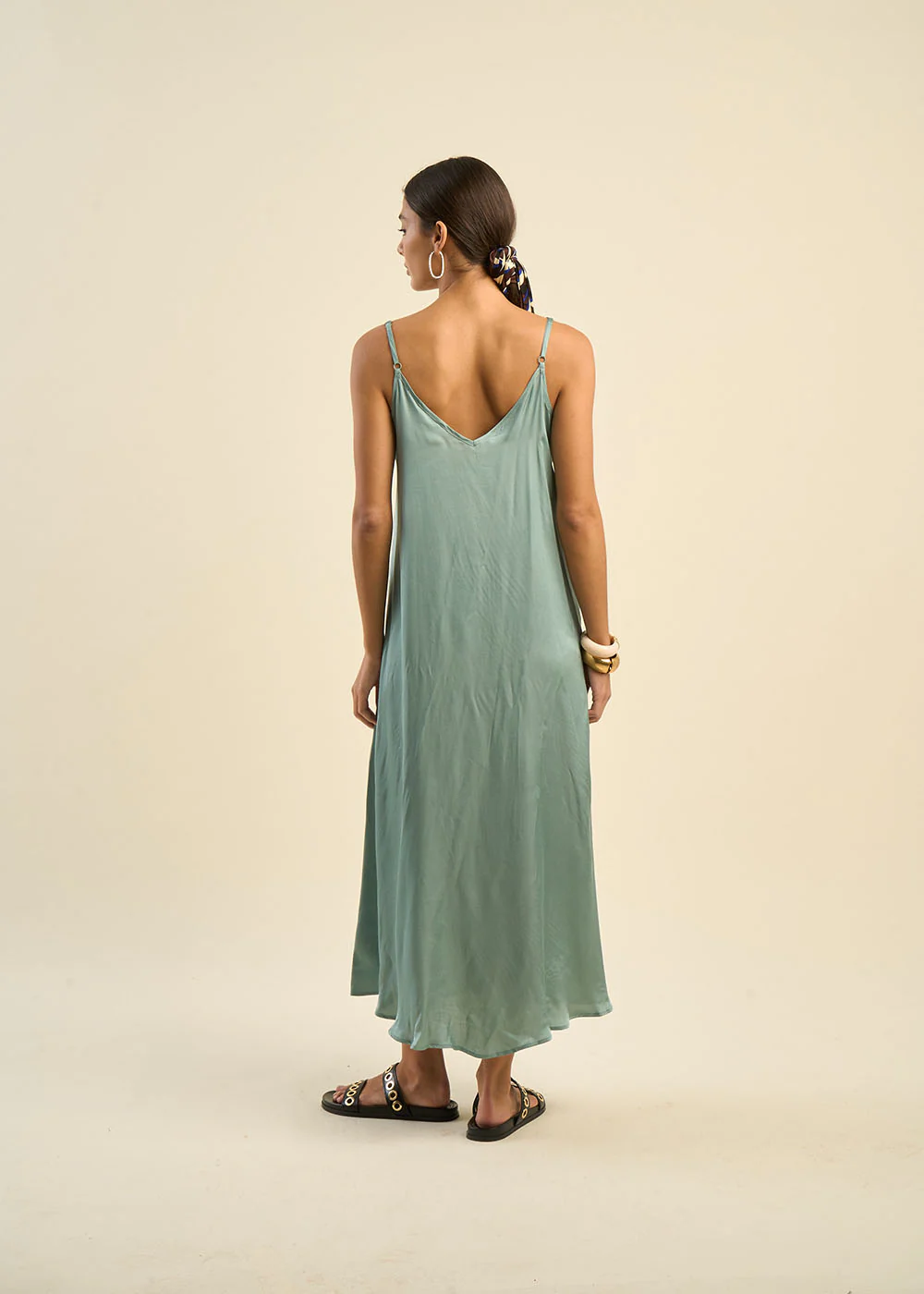 Robe longue à bretelles - Image 3