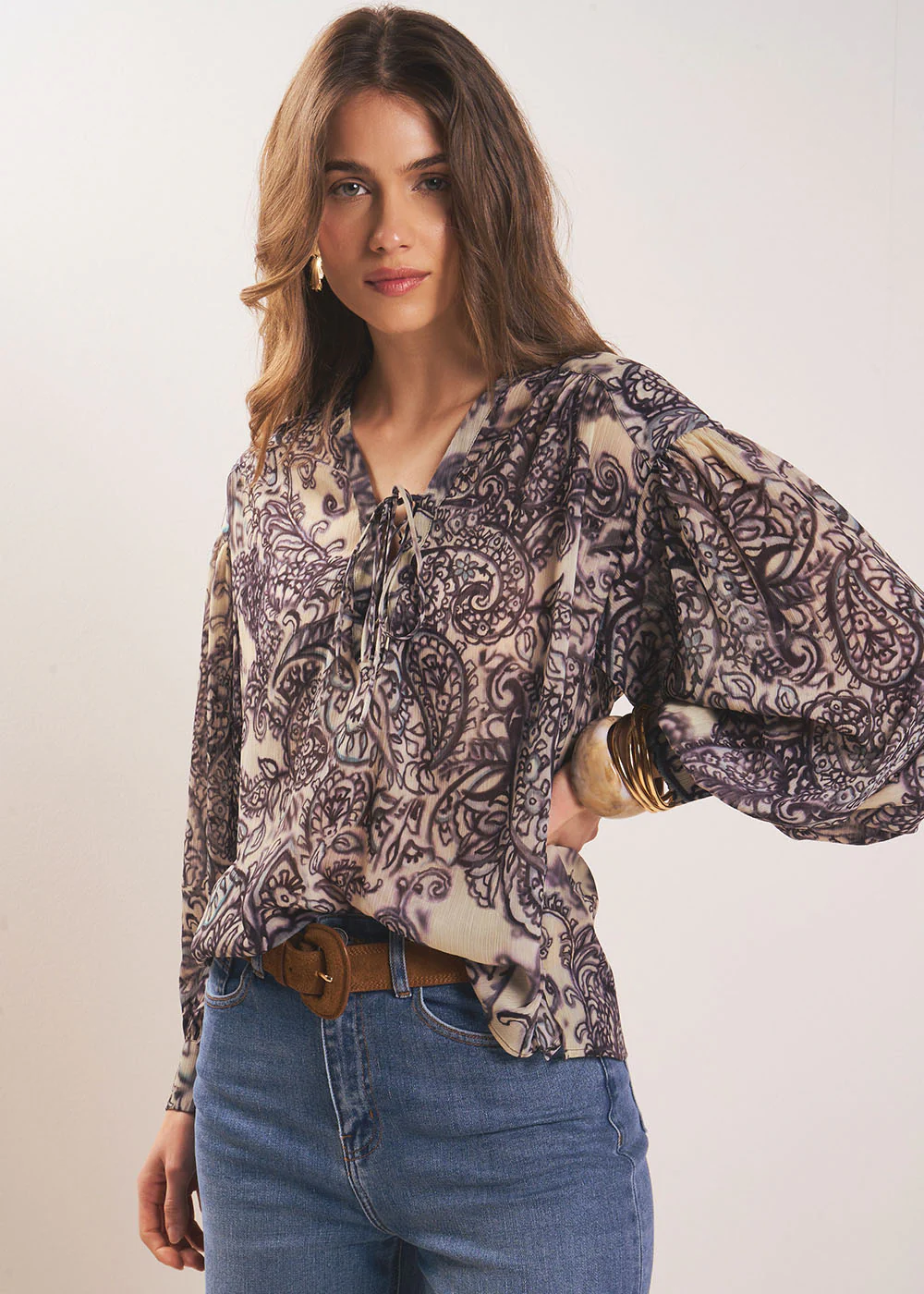 Blouse esprit bohème