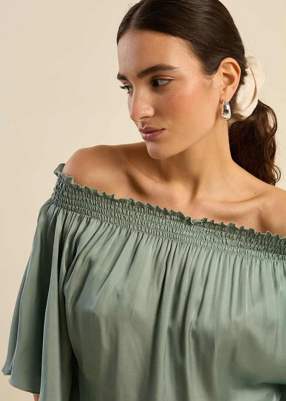 Blouse épaule dénudées - Image 5