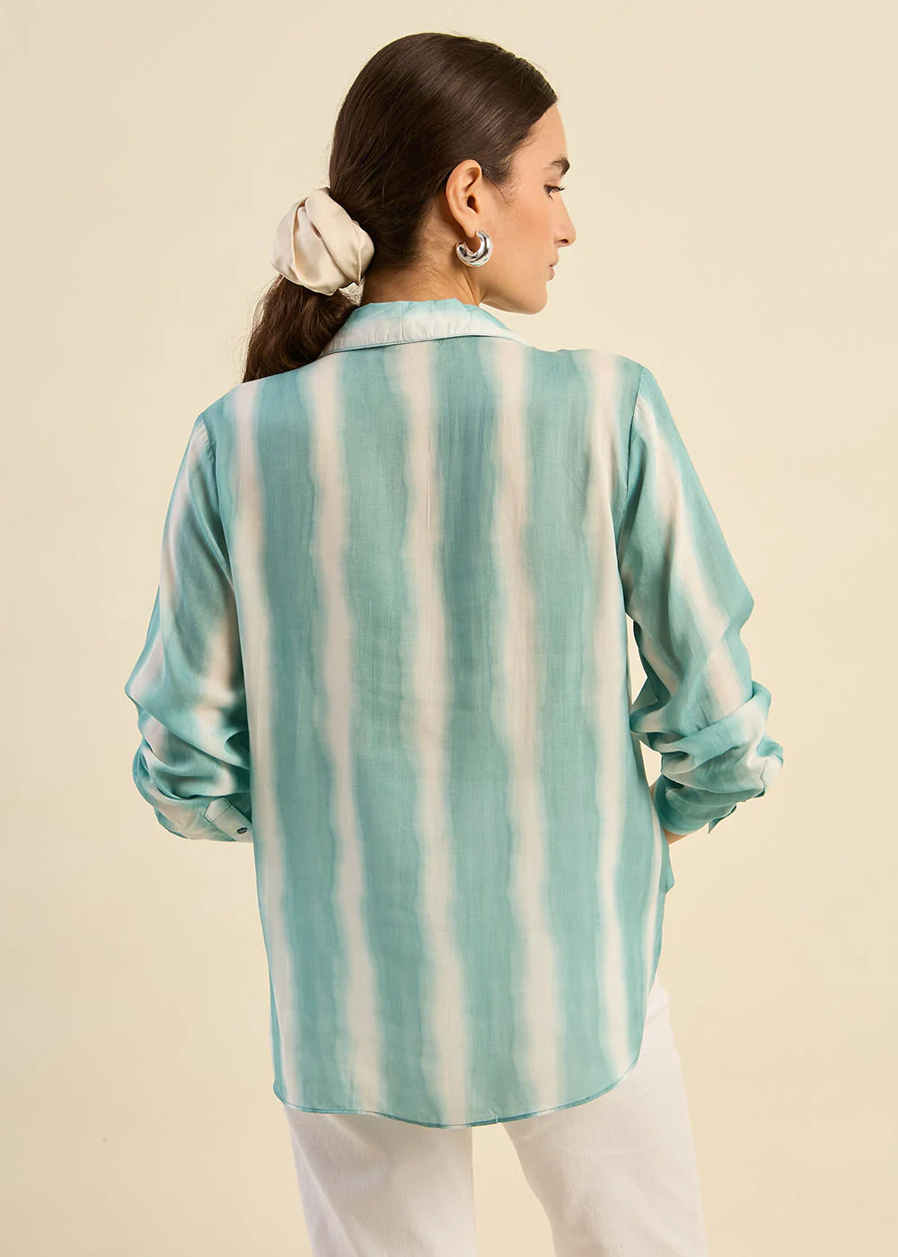 Top fluide à rayures tie and dye - Image 3