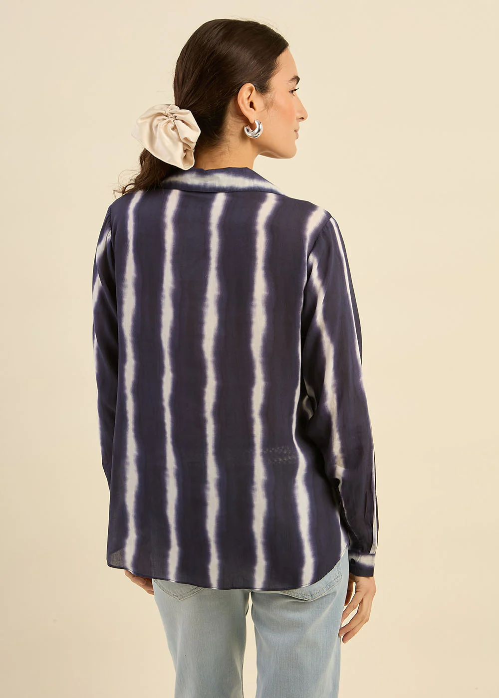 Top fluide à rayures tie and dye - Image 3