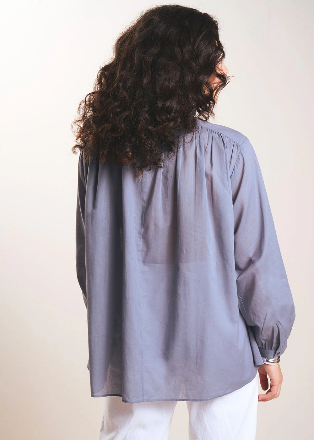 Blouse légère en voile de coton - Image 3