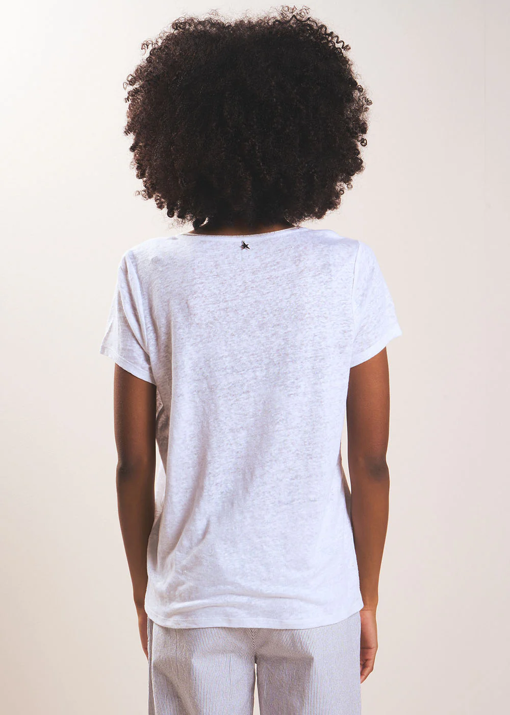 Tee-shirt à col V - Image 3