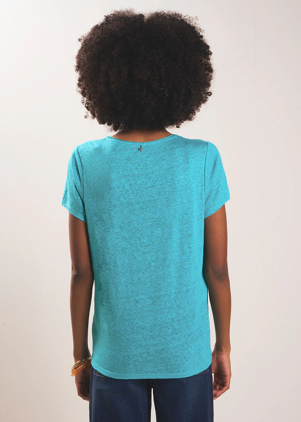 Tee-shirt à col V - Image 3