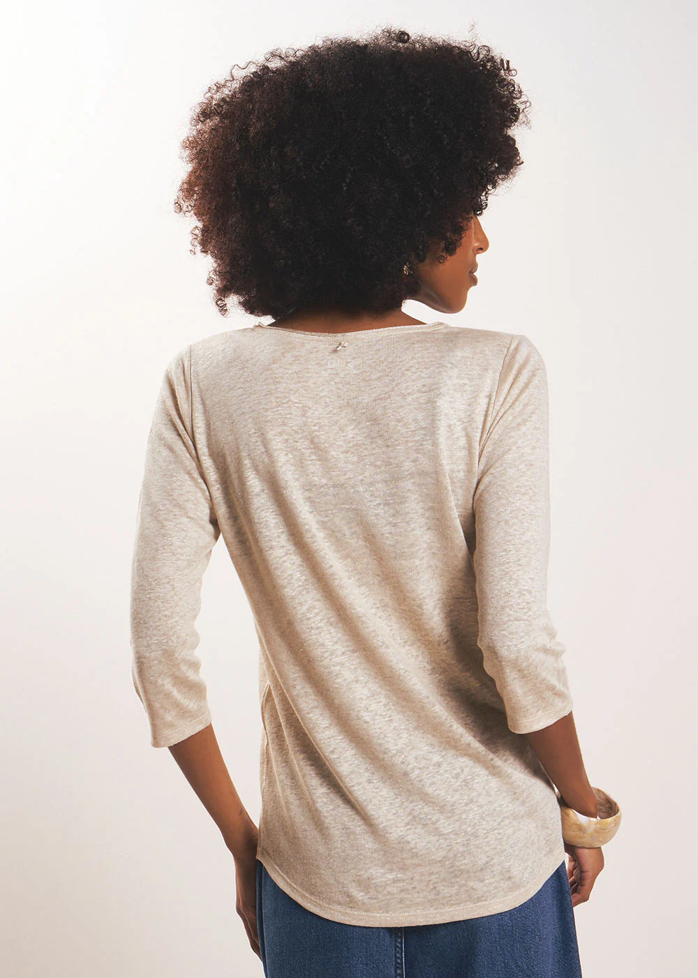 Tee-shirt en lin - Image 3
